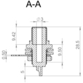  Audiocore CRCA01 RCA Socket