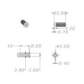  Audiocore DH0118 Grille Fastener