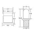  Audiocore HD-A30 Grille Fastener