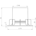  Audiocore PTUBE004S Port Tube