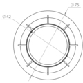  Audiocore PTUBE004S Port Tube